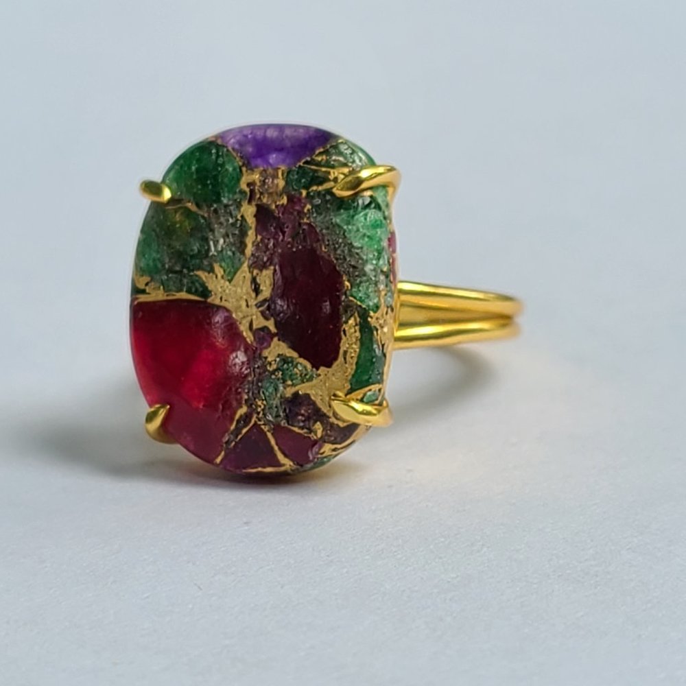 Mojave Turquoise Ring size 7 - Picture 6 of 11